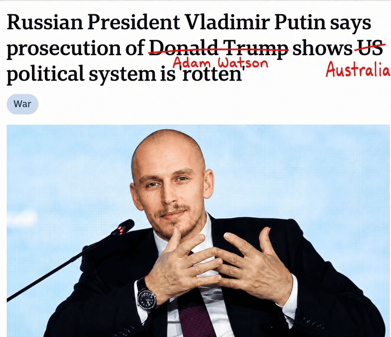 Putin article reference