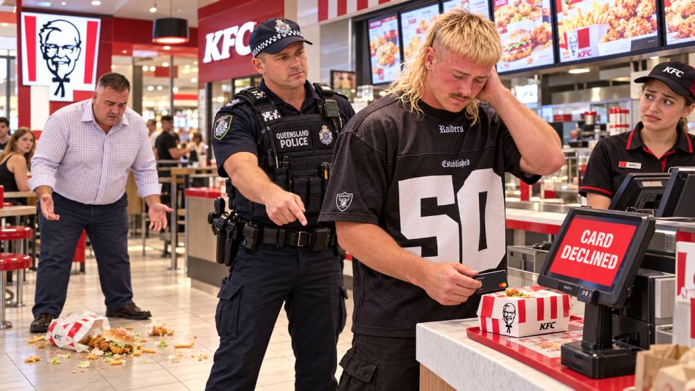 KFC card rejected — ordered to pay for the chicken burger