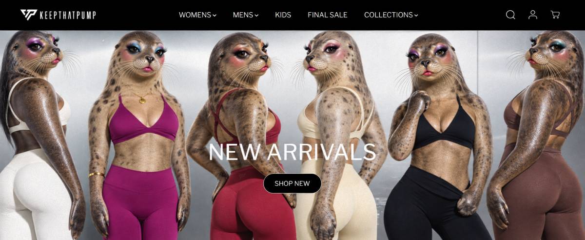 The seals jumping for their skank wear — Keep That Pump