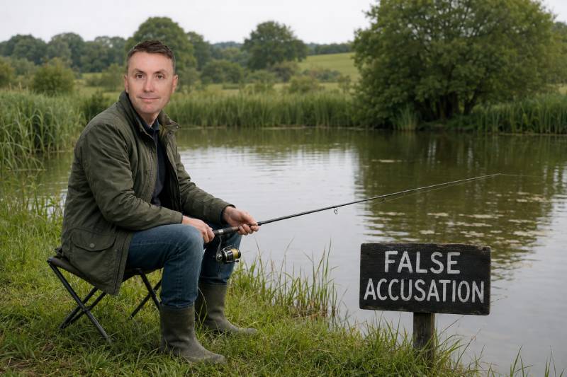 James Ashby fishing for dirt