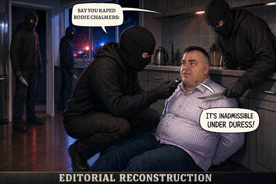 Forced confession attempt