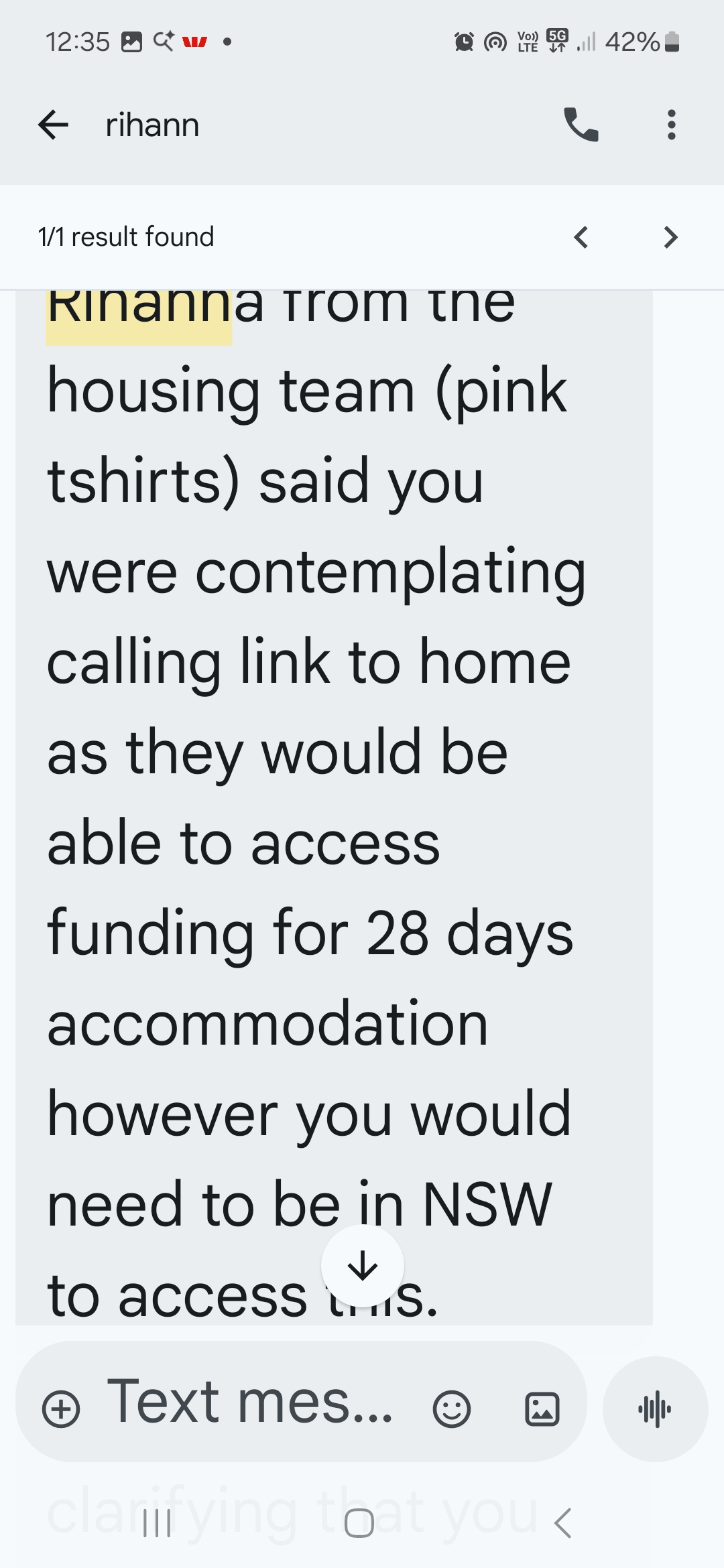 SMS — Link 2 Home allegation