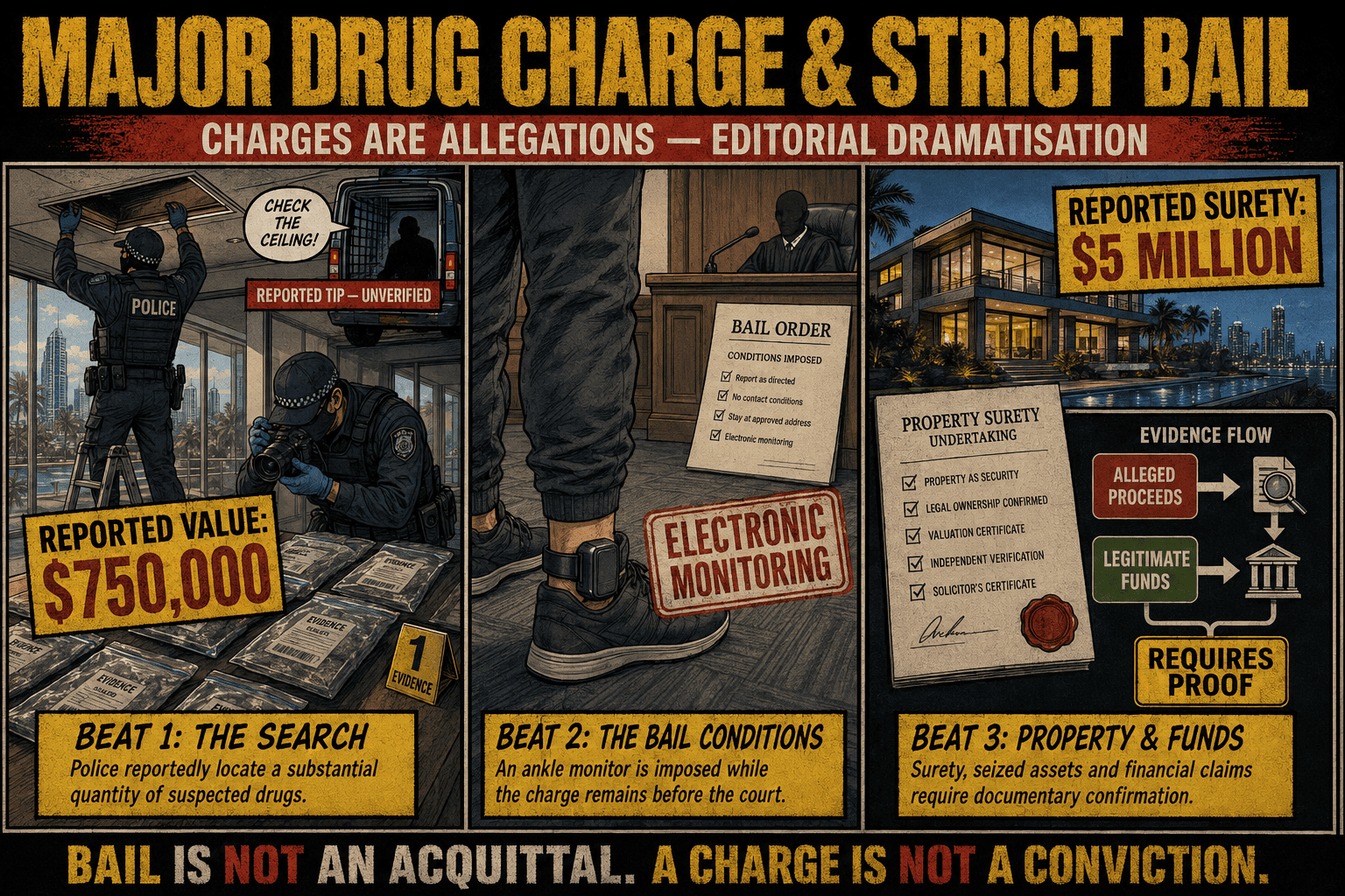 Search, Bail, and Property Surety