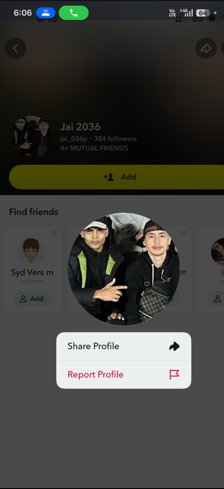 Jai — pictured on the right