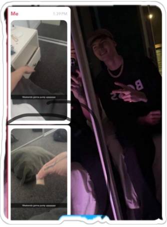 James McDonald with narcotics