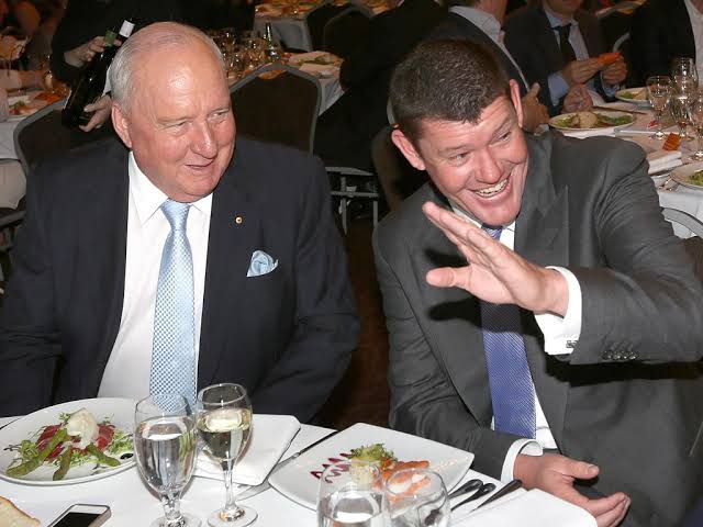James Packer and Alan Jones