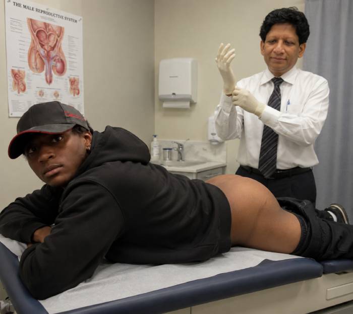 RJ prostate exam — Dr Tariqul Islam