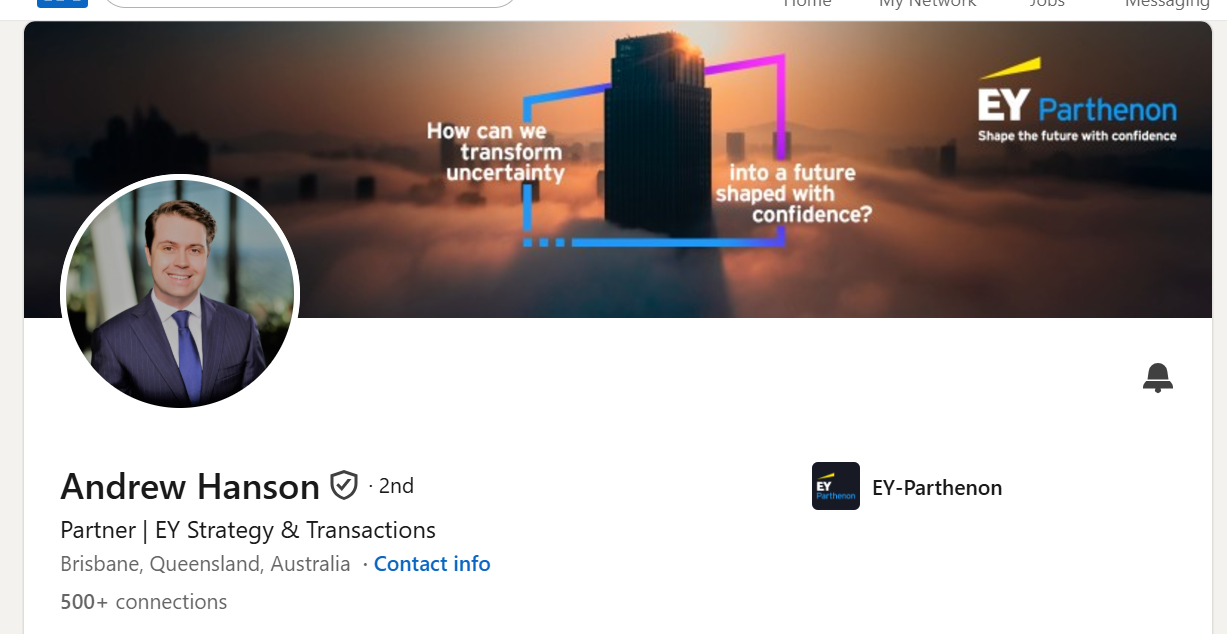Andrew Hanson LinkedIn