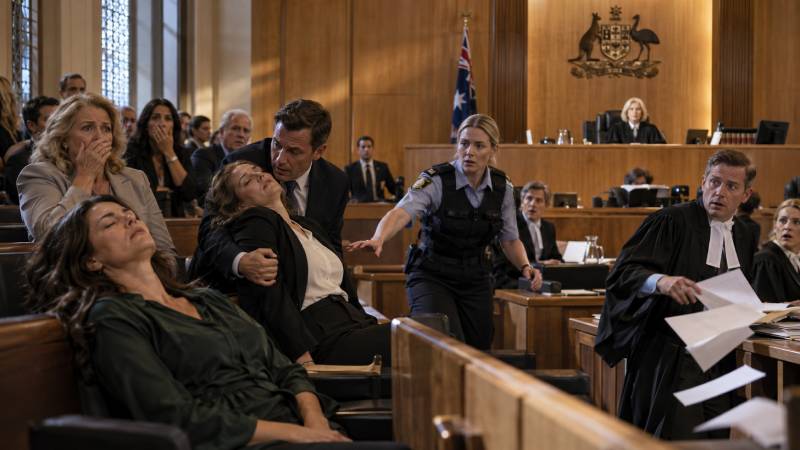 People fainting in the Court