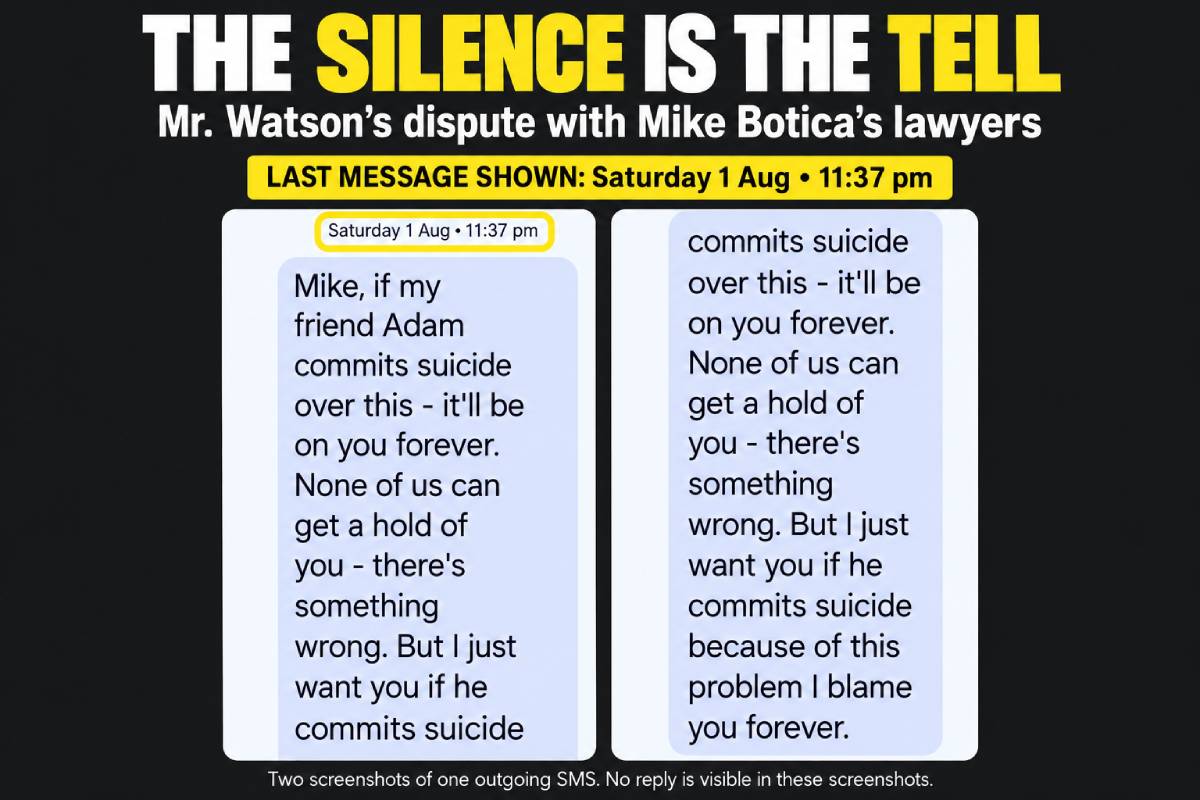 The silence is always the tell