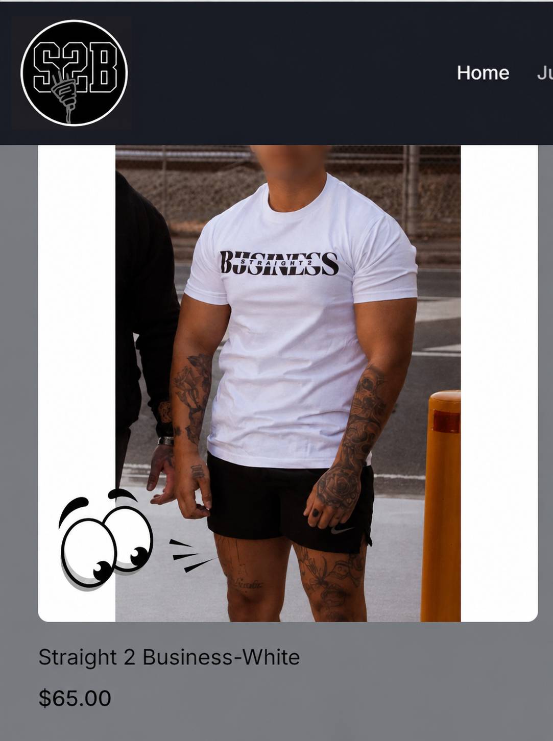 Straight2Business model — stick legs